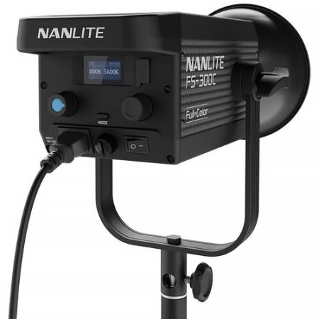 Nanlite FC-300C - lampa LED, RGBW, spotlight, 2700-7500K, CRI 95, TLCI 94, 300W_ Panel sterujący_2